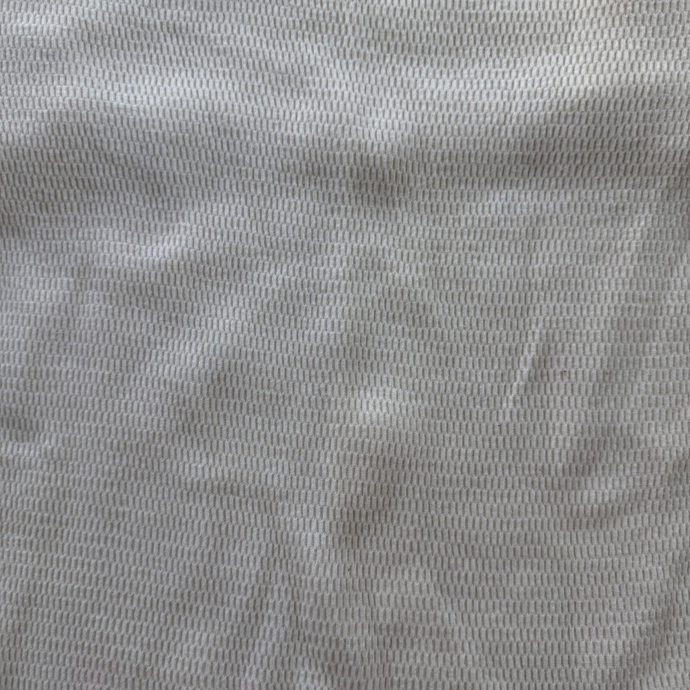 Montgomery Ward Vintage 70s Thermal Shirt Waffle Knit Large Cream White USA - Picture 6 of 7